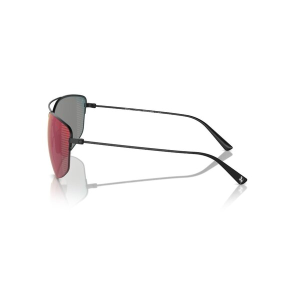 New FERRARI SCUDERIA Black Semi Rimless Rectangle FH1009T 301/6P Sunglasses Wome - Picture 3 of 6